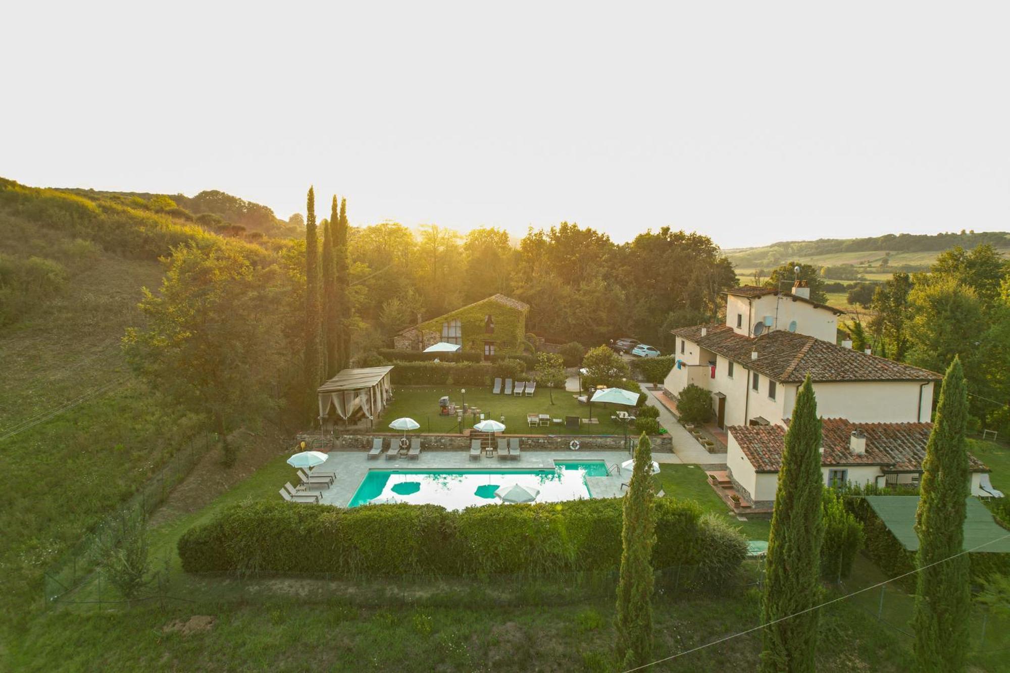 Borgo Santa Maria In Valle Ferienhaus Laterina